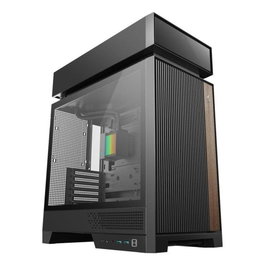 DeepCool CL660 Boîtier Gaming Moyen Tour, Noir et Bois, ARGB