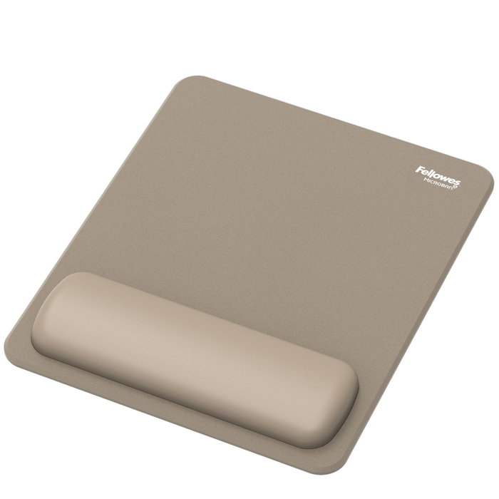 Fellowes Breyta Tapis de souris avec repose-poignet beige Fellowes Breyta Tapis de souris avec repose-poignet beige