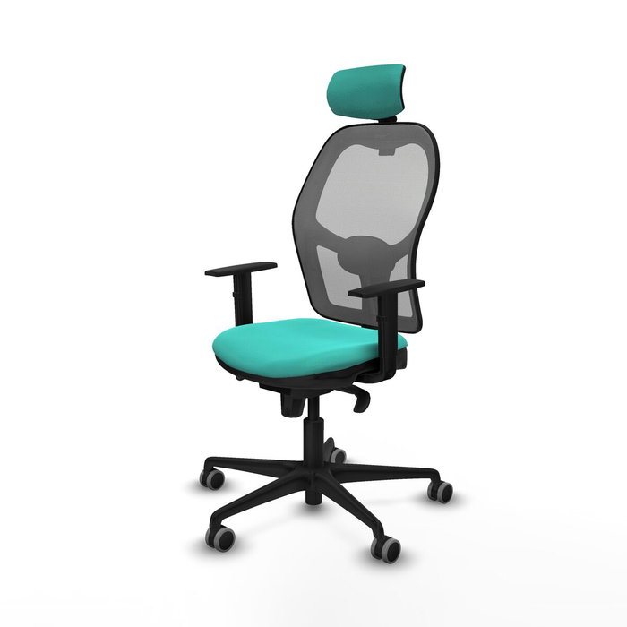 Piqueras y Crespo Chaise de Bureau Jorquera 1D036G2 Turquoise Piqueras y Crespo Chaise de Bureau Jorquera 1D036G2 Turquoise
