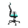 Piqueras y Crespo Chaise de Bureau Jorquera 1D036G2 Turquoise
