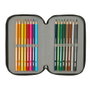 Safta Trousse Triple 37 Pcs 12,5x19,5x5,5Cm