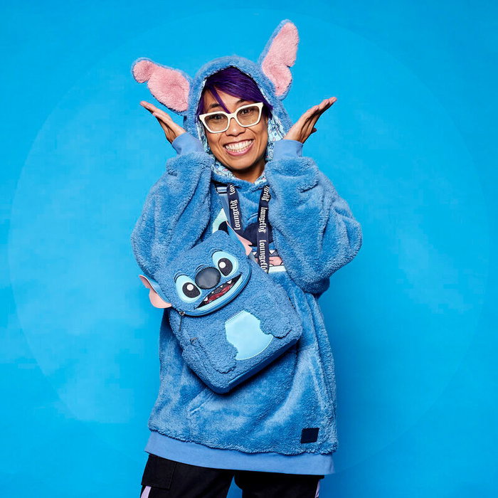 Loungefly Disney Stitch Plush Pocket sac à dos