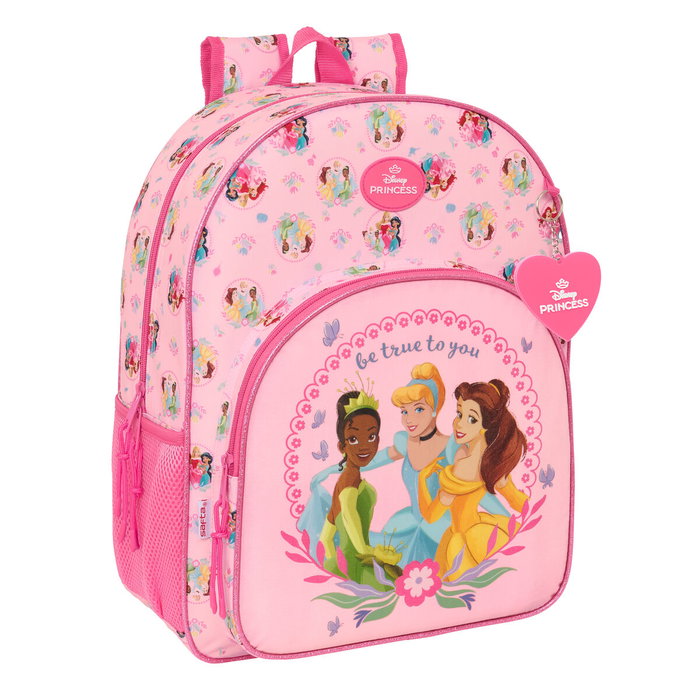 Cartable Disney Princess Rose 33 x 42 x 14 cm Cartable Disney Princess Rose 33 x 42 x 14 cm