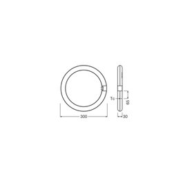 Ledvance Tube LED circulaire T9 G10q 18,3W 2200Lm 4000K
