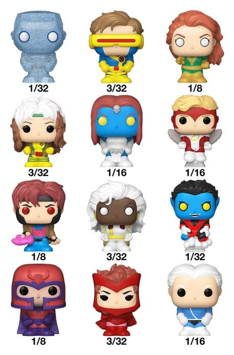 Funko Bitty POP! X-Men Display de 32 figurines en vinyle