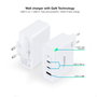 Chargeur mural TooQ TQWC-GANQC2PD100W Blanc 100 W