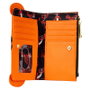 LOUNGEFLY Portefeuille bandoulière Tigger Winnie the Pooh Disney en simili cuir avec fermeture éclair, compartiments carte et doublure assortie