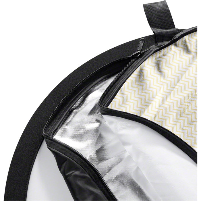 Walimex Kit de réflecteur pliable 5-en-1 wavy, 56cm Walimex Kit de réflecteur pliable 5-en-1 wavy, 56cm