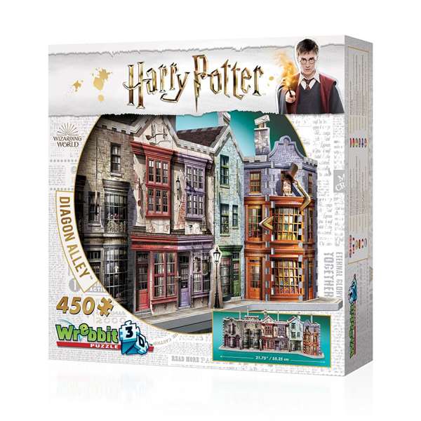 REDSTRING Puzzle 3D Harry Potter Diagon Alley 450 pièces