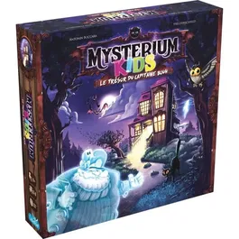 Asmodee - Mysterium Kids: Le Trésor du Capitaine Bouh - Jeu de société coopératif en français - Dès 6 ans - 2 à 6 joueurs - 15-30 min