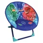 Fun House - Siège lune pliable Pyjamasques pour enfant à partir de 3 ans - Chaise de relaxation carton intissé - Dimensions 52x46x48 cm