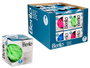 BERILO Assortiment d'éponges de bain en filet, 3 couleurs