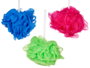 BERILO Assortiment d'éponges de bain en filet, 3 couleurs