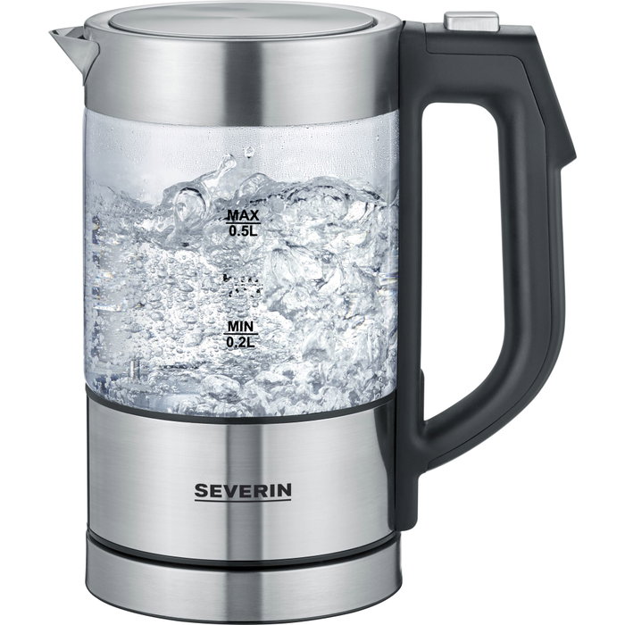 Severin WK 3458 Bouilloire numérique mini en verre 0,5L Severin WK 3458 Bouilloire numérique mini en verre 0,5L