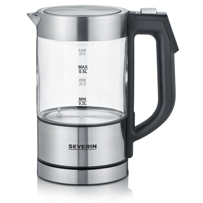 Severin WK 3458 Bouilloire numérique mini en verre 0,5L Severin WK 3458 Bouilloire numérique mini en verre 0,5L