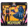 Hasbro Marvel Legends Wolverine et Psylocke - Set de 2 figurines 15 cm
