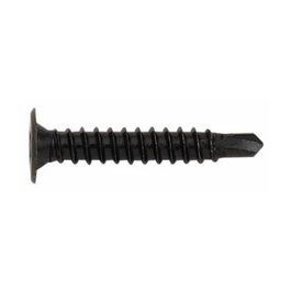 INDEX Tornillo broca de cabeza extraplana Acero Negro 4.2-23mm