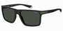 Polaroid PLD-2098-S-7ZJ-M9 Lunettes de soleil carrées Noir Vert