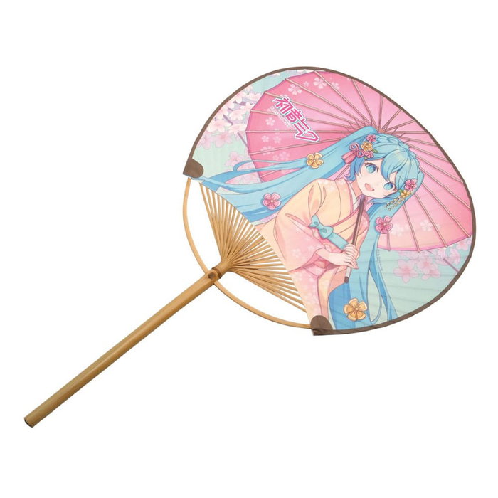 POPbuddies Hatsune Miku éventail Uchiwa Miku Kimono POPbuddies Hatsune Miku éventail Uchiwa Miku Kimono
