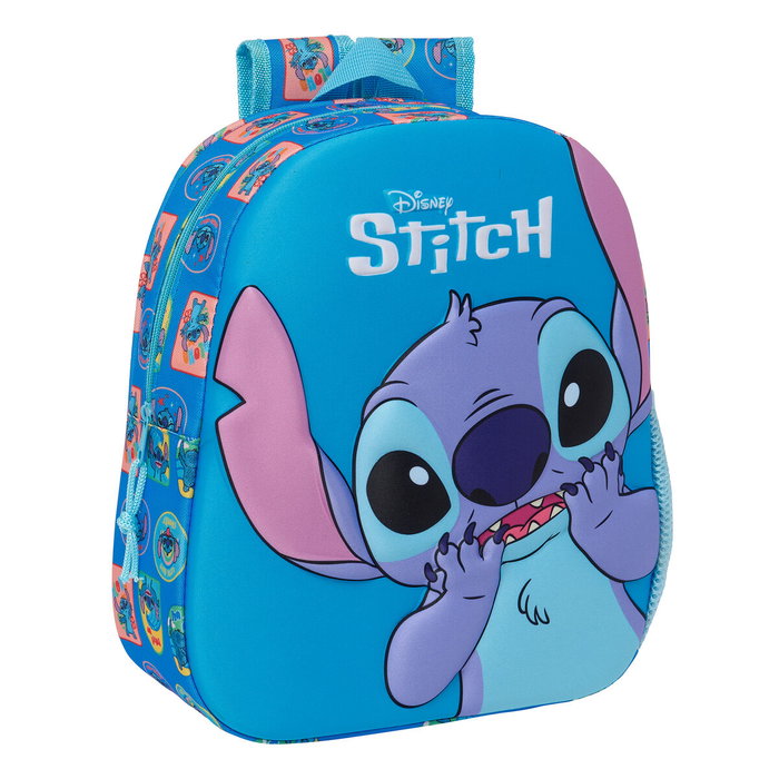 Safta Sac à dos 3D Stitch 27x33x10 cm