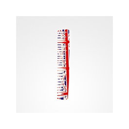Zzmen Peine Professionnel Pour Coiffure - Motif Union Jack, Référence N°1 - Pour un Style Personnalisé