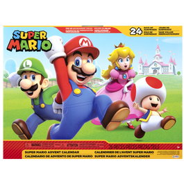 JAKKS PACIFIC Calendrier de l'Avent Super Mario Bros - 24 Pièces