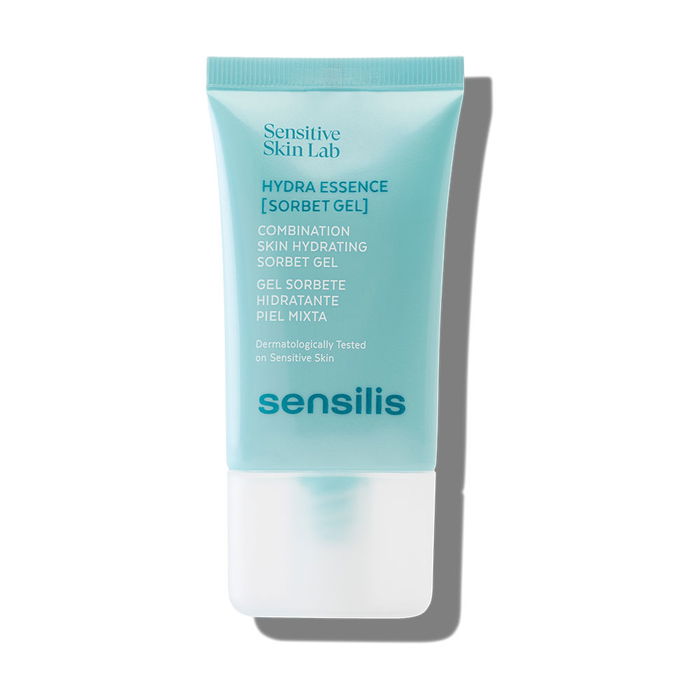 Sensilis Hydra Essence Étui de Gel Sorbet Hydratant 2 pcs - Gel Visage 40 ml + Démaquillant Biphasique 150 ml