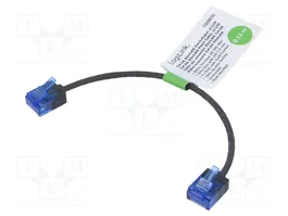 LOGILINK Câble Ethernet Patch cord Cat 6a U/UTP 0,15m RJ45