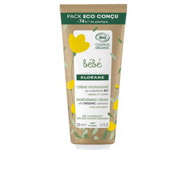 Klorane Crème Hydratante Bébé BIO Éco-responsable au Calendula - 200 ml