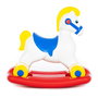 Polesie Poney à Roues et Bascule Wader 53541 - Jouet en Plastique pour Enfant 1 An et Plus - 49,5x50x30 cm