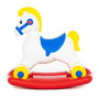 Polesie Poney à Roues et Bascule Wader 53541 - Jouet en Plastique pour Enfant 1 An et Plus - 49,5x50x30 cm