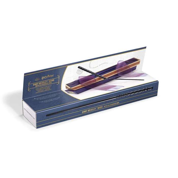 The Noble Collection Réplique Baguette Ginny Weasley avec Boîte Ollivanders