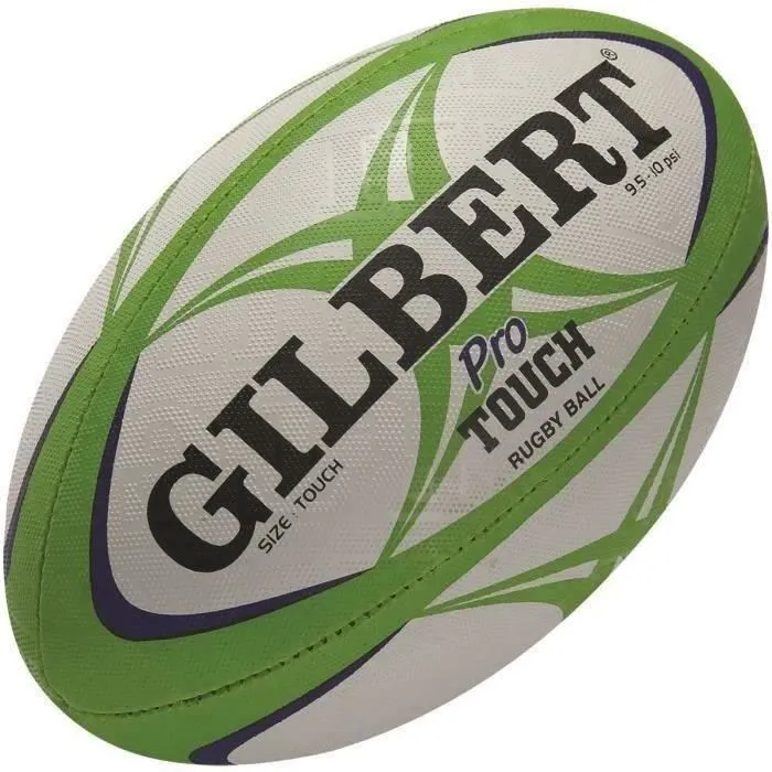 Gilbert Ballon de Touch Rugby MATCH PRO Vert Bleu Gilbert Ballon de Touch Rugby MATCH PRO Vert Bleu