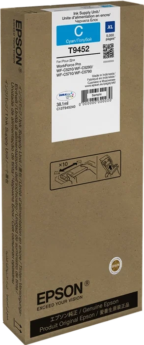Epson T9452 Cyan XL C13T945240 Epson T9452 Cyan XL C13T945240