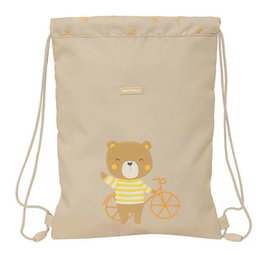 Safta Sac Plats Junior à Nettoyage Facile Motif "Ourson" pour École Maternelle, 26 x 34 x 1 cm, À Partir de 3 Ans