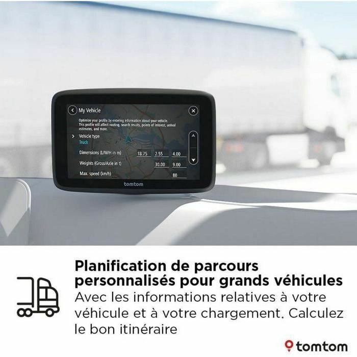 TomTom GO Professional 6 2ème Génération - GPS 6 pouces - Europe TomTom GO Professional 6 2ème Génération - GPS 6 pouces - Europe