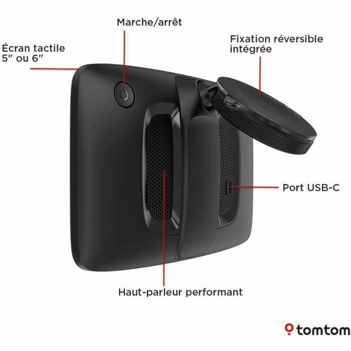 TomTom GO Professional 6 2ème Génération - GPS 6 pouces - Europe TomTom GO Professional 6 2ème Génération - GPS 6 pouces - Europe