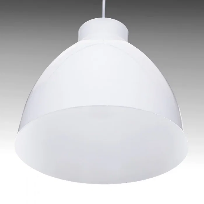 Lampe Suspendue Adelyn SKD-P004-W Métal/PVC E27 Blanc ou Noir