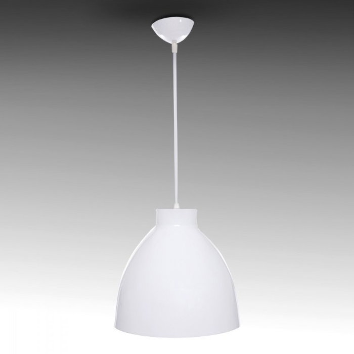 Suspension Adelyn Métal Noir/Blanc Douille E27 - SKD-P004-W Suspension Adelyn Métal Noir/Blanc Douille E27 - SKD-P004-W