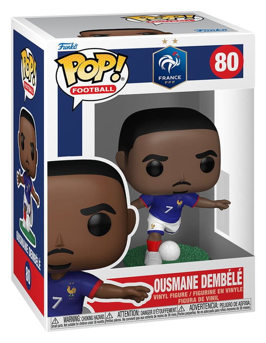 Funko Pop! Ousmane Dembélé - Football France Funko Pop! Ousmane Dembélé - Football France