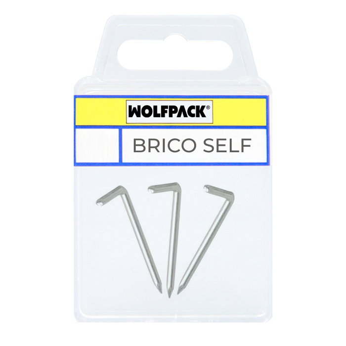 WOLFPACK LINEA PROFESIONAL Gonds en acier 14x20 mm (Pack de 30) WOLFPACK LINEA PROFESIONAL Gonds en acier 14x20 mm (Pack de 30)