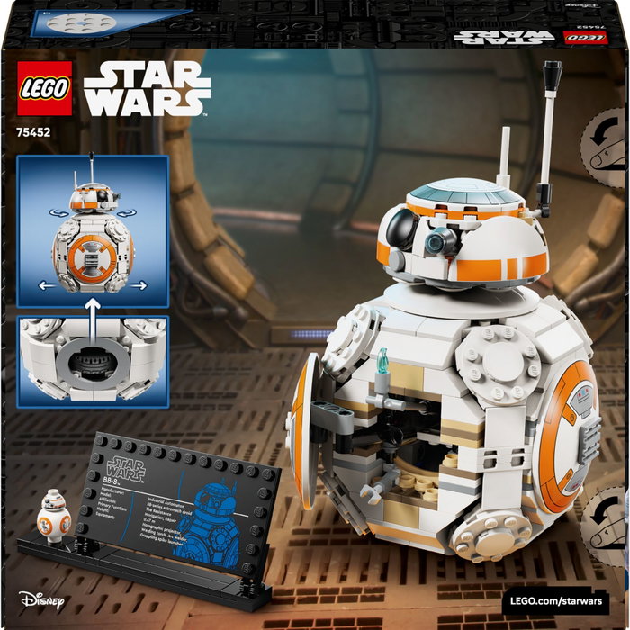 LEGO Star Wars BB-8 Droïde Astromécanique 75452