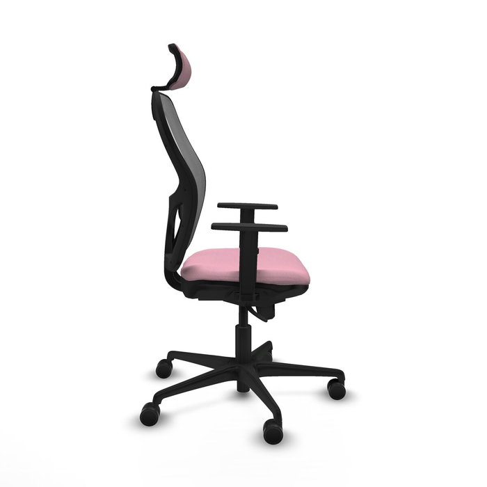 Chaise de Bureau avec Appui-tête Piqueras y Crespo 1D036N2 Rose