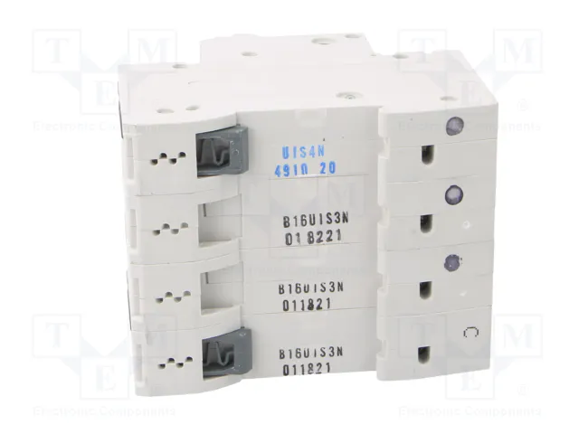 SIEMENS 5SL6616-6 Disjoncteur 16A 3+N 400VAC 6kA SIEMENS 5SL6616-6 Disjoncteur 16A 3+N 400VAC 6kA