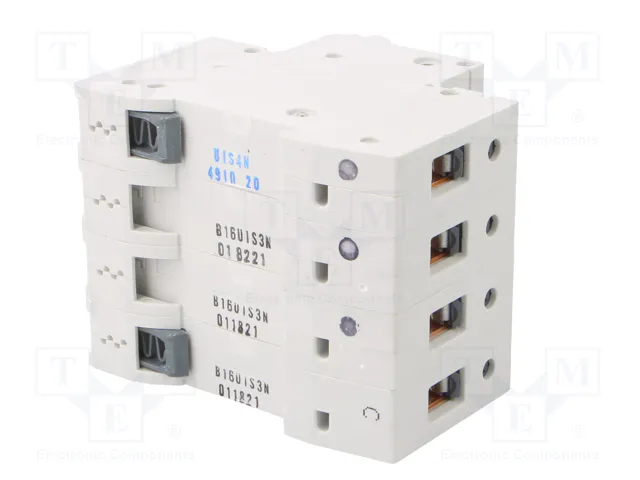 SIEMENS 5SL6616-6 Disjoncteur 16A 3+N 400VAC 6kA SIEMENS 5SL6616-6 Disjoncteur 16A 3+N 400VAC 6kA