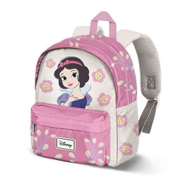Karactermania Joy Flower Mochila Blancanieves 27x22x10 cm - Sac à Dos Enfant Léger Rosa en Polyester avec Compartiment à Fermeture Éclair et Dos Aéré
