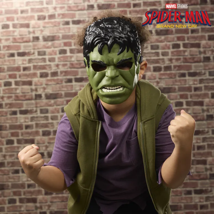 Hasbro Masque d'Hulk, déguisement enfant Marvel Spider-Man Brand New Day