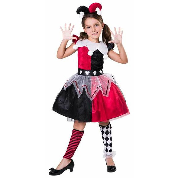 My Other Me Déguisement Arlequin Rouge Taille 10-12 ans