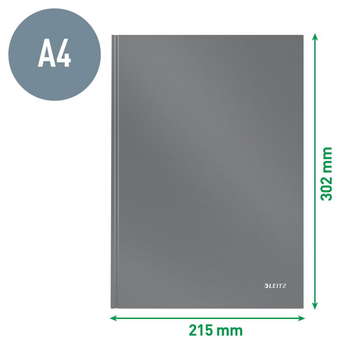 Bloc de Notes Leitz Solid Noir A4 80 Volets