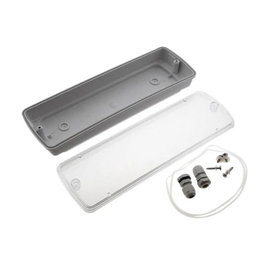 Kit d'éclairage LED de secours encastrable 200 lm IP65 5000 K